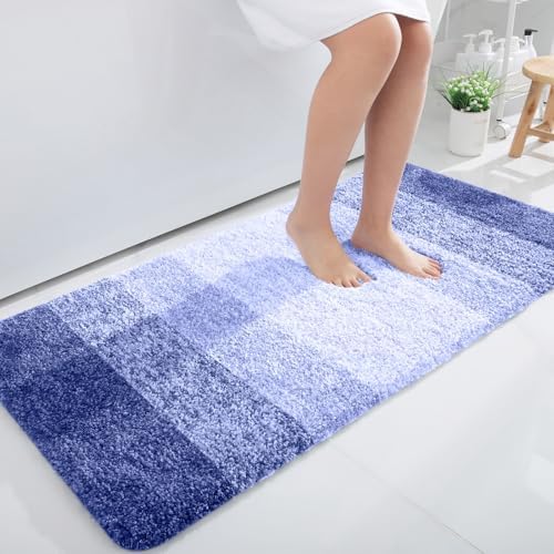 OLANLY Bathroom Runner Rug 40x24, Extra Soft Absorbent Microfiber Bath Rugs by OLANLY