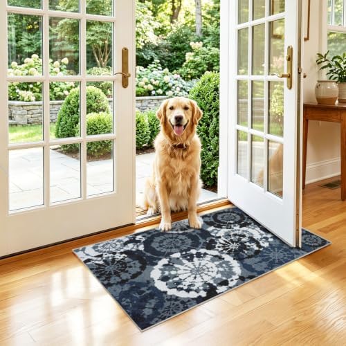Washable 2x3 Entry Rug, Boho Small Throw Rugs for Entryway Door Mat - Image 3