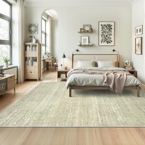Valenrug 8x10 Area Rugs for Living Room, Large Washable Rug Non Slip Green - Image 6