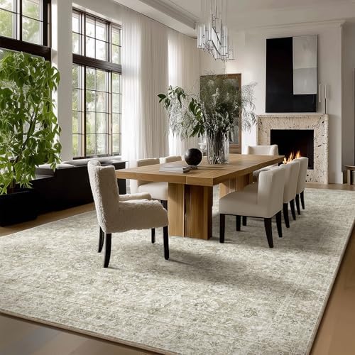 Machine Washable Rugs for Living Room: 9x12 Area Rugs for Bedroom - Image 4