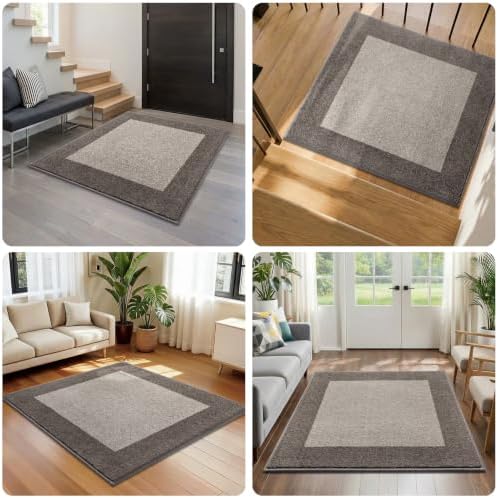 Square Rug 36" x 36", Kitchen Rug for Floor, Room, Roll Packing - Image 2