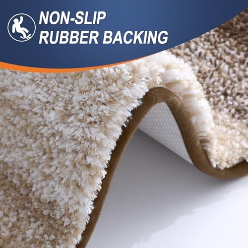 OLANLY Bathroom Runner Rug 54x24, Extra Soft Absorbent Microfiber Bath Rugs - Image 5