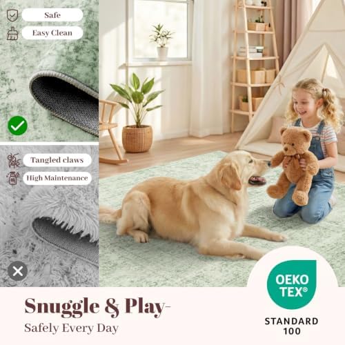 Homemate Washable Rug 2x6 Area Rugs - Vintage Rugs for Living Room - Image 6