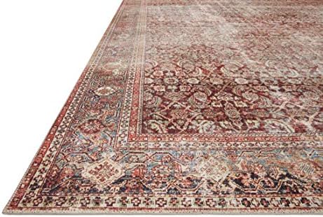 Loloi Layla Cinnamon/Sage 9'-0" x 12'-0" Area Rug - Image 3