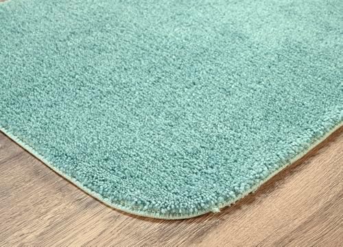 Garland Rug Traditional Nylon Washable Sea Foam 22" X 60" Bath Rug - Soft, Absorbent, And Stylish for Your Bathroom - Image 5