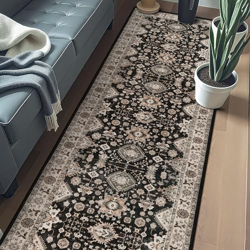 Washable Hallway Runner Rug 3x10: Non Slip Runner Rugs with Rubber Backing - Image 2