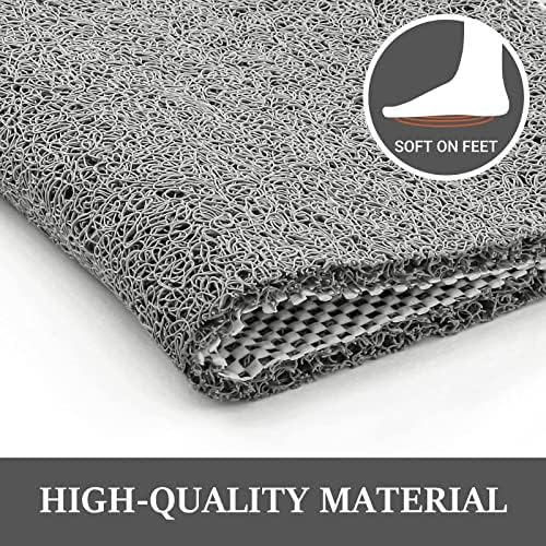 LuxStep Shower Mat Bathtub Mat Non-Slip Bath Mat with Drain, Quick Drying - Image 4