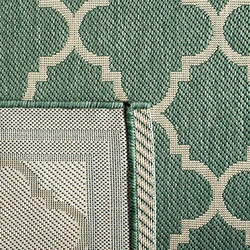 SAFAVIEH Courtyard Outdoor Runner Rug 2'3"x6'7", Dark Green CY6918-322 - Image 5