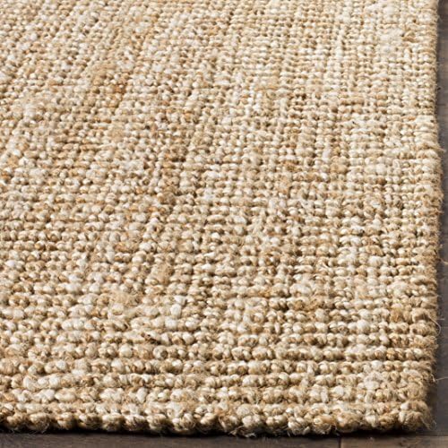 SAFAVIEH Natural Fiber Runner Rug 2x10, Jute Knotted Natural & Ivory NF447N - Image 4