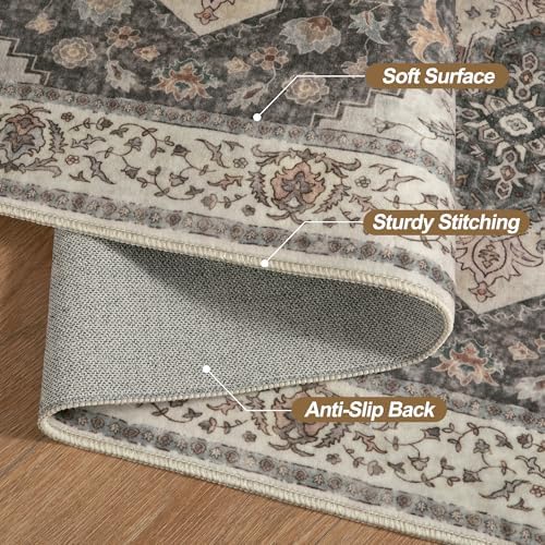 Tangsoo 3x10 Runner Rugs for Hallway, Long Washable Runner Rugs Non Slip - Image 6