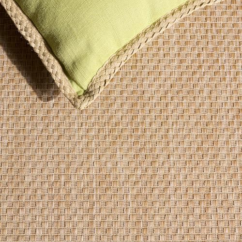 SAFAVIEH Courtyard Area Rug 9x12, Large Dark Beige & Beige CY8475-39321 - Image 3
