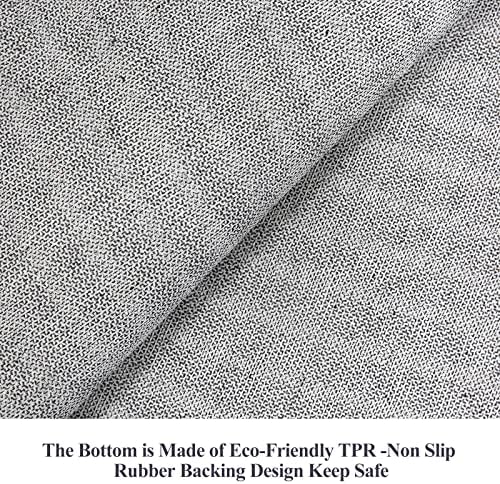 Hallway Washable Runner Rug - 2x7 Kitchen Rugs Entryway Rug Runner Vintage Soft Floor Mat Non Slip Indoor Farmhouse Carpet for Bathroom Living Room Bedroom (2 X 7, Beige) - Image 5