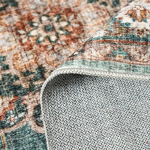 Washable Oriental Hallway Runner Rug: 3x20 Rug for Living Room Soft Carpet - Image 4
