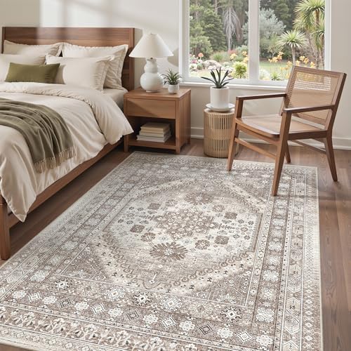 befbee Washable 5x7 Area Rug Non Slip Stain Resistant Rug for Living Room - Image 7