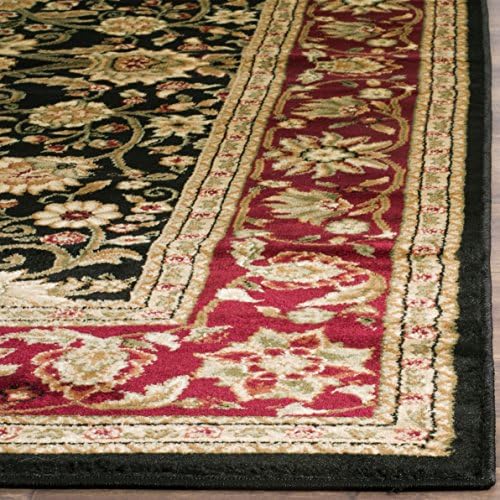 SAFAVIEH Lyndhurst Area Rug 4x6, Black & Red LNH212G - Image 4