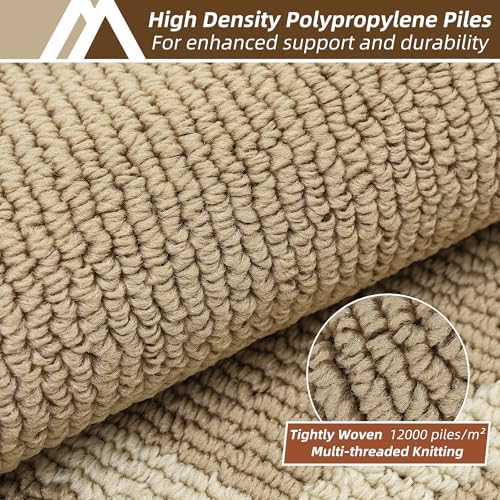 COSY HOMEER Kitchen Rugs Sets of 2 Non-Slip Washable,24"x35"+24"x60" - Image 3