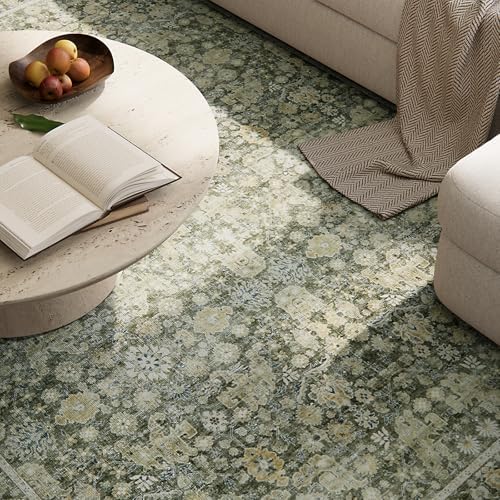 Machine Washable Rugs for Living Room: 6x9 Area Rugs for Bedroom - Image 5