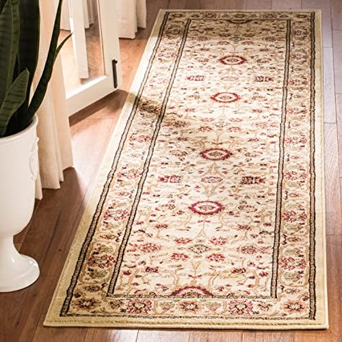 SAFAVIEH Lyndhurst Runner Rug 2'3"x10', Ivory & Ivory LNH212L by Unknown