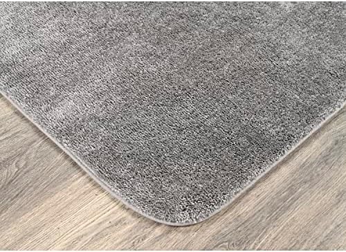 Garland Rug Traditional Nylon Washable Medium Gray 30" X 50" Bath Rug - Soft, Absorbent, and Stylish for Your Bathroom - Image 4