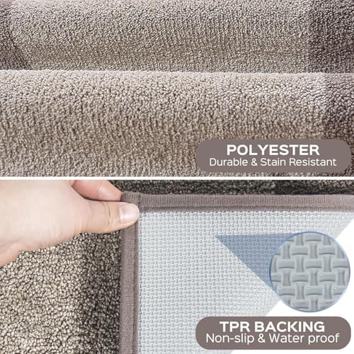 Square Rug 48" x 48", Non Slip Kitchen Rug for Floor, Roll Packing - Image 5