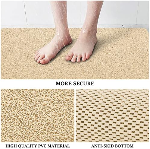 LuxStep Shower Mat Bathtub Mat,Non-Slip Bath Mat with Drain, Quick Drying - Image 6