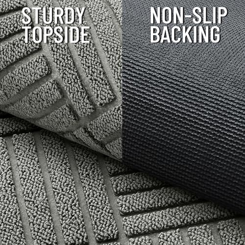 OLANLY Front Door Mat Outside Entrance 47x23, Waterproof Heavy-Duty Doormat - Image 4