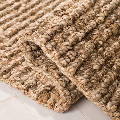 SAFAVIEH Natural Fiber Runner Rug 2x14, Jute Knotted Natural NF447A - Image 4