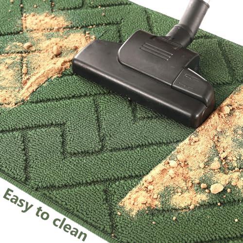 hicorfe Kitchen Runner Rug,20"x59"+20"x32" Kitchen Set,Non-Slip Kitchen Mat - Image 4