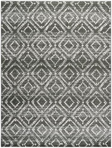 SAFAVIEH Adirondack Area Rug 9'x12', Boho Dark Green & Ivory ADR131E - Image 3