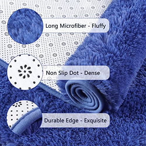 Chicrug Soft Area Rugs for Bedroom Living Room Plush Fluffy Rug 4x6 - Image 6