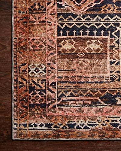 Loloi Layla Mocha/Blush 2'-6" x 9'-6" Runner Rug - Image 6