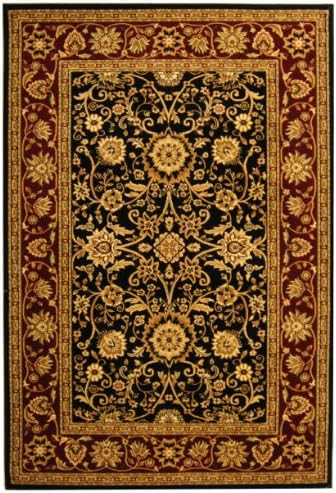 SAFAVIEH Lyndhurst Area Rug 10x14, X-Large Black & Red LNH212G - Image 2