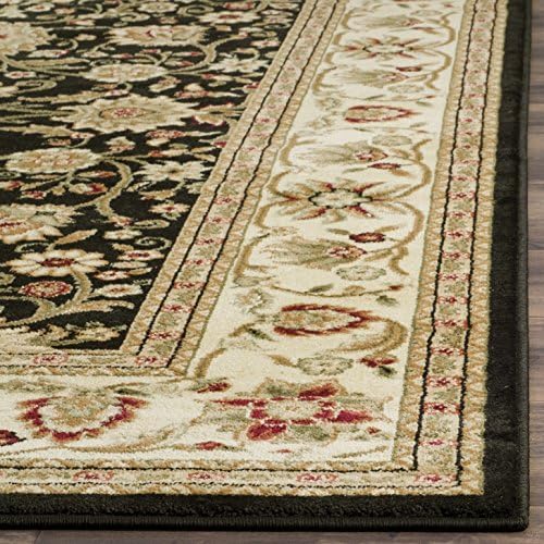 SAFAVIEH Lyndhurst Runner Rug 2'3"x12', Black & Ivory LNH212A - Image 4