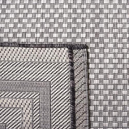 SAFAVIEH Courtyard Outdoor Runner Rug 2'3"x6'7", Light Grey CY8475-37612 - Image 5