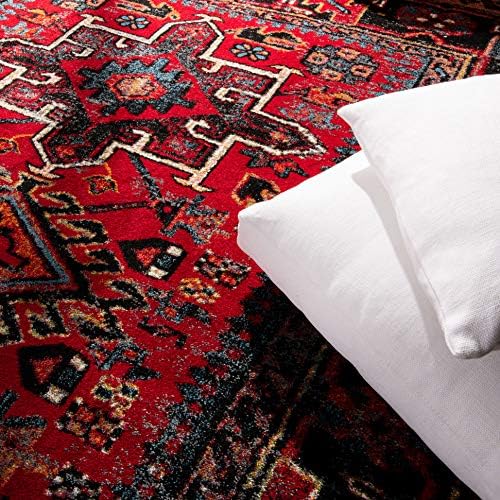 SAFAVIEH Vintage Hamadan Runner Rug 2'3"x20', Red & Multi VTH211A - Image 4