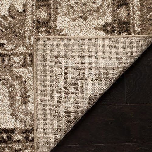 SAFAVIEH Vintage Hamadan Runner Rug 2'3"x22', Traditional Taupe VTH214T - Image 5