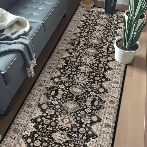 Long Hallway Runner Rug 3x22: Non Slip Runner Rugs with Rubber Backing Soft - Image 2