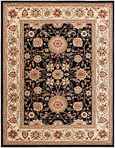 SAFAVIEH Lyndhurst Area Rug 6x9, Black & Ivory LNH212A - Image 3