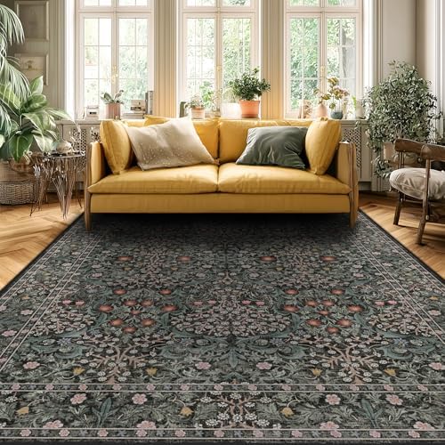 8x10 Rugs for Living Room Washable Green Area Rug Rugs for Bedroom - Image 2