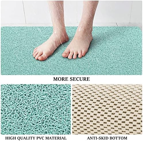 LuxStep Shower Mat Bathtub Mat,Non-Slip Bath Mat with Drain, Quick Drying - Image 4