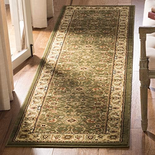 SAFAVIEH Lyndhurst Runner Rug 2'3"x6', Sage & Ivory LNH212C by Unknown