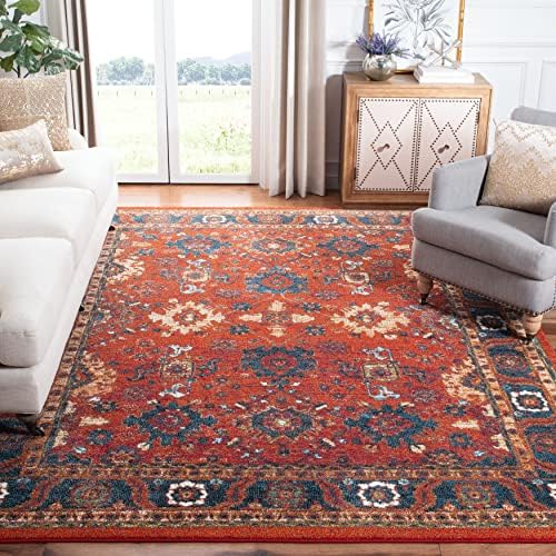 SAFAVIEH Vintage Hamadan Collection Runner Rug - 2'3" x 6', Grey & Black, Traditional Persian Design, Non-Shedding & Easy to Clean, Ideal for Hallway, Foyer, Entryway, Bedroom (VTH214K) - Image 4