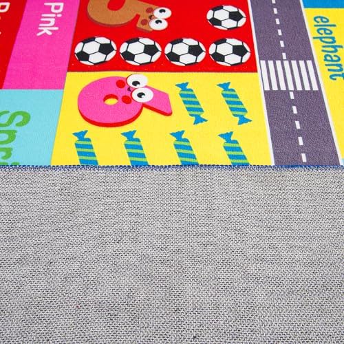 HOMORE Kids Rug, 6x9 Kids Educational Area Rugs for Classroom Playroom - Image 7