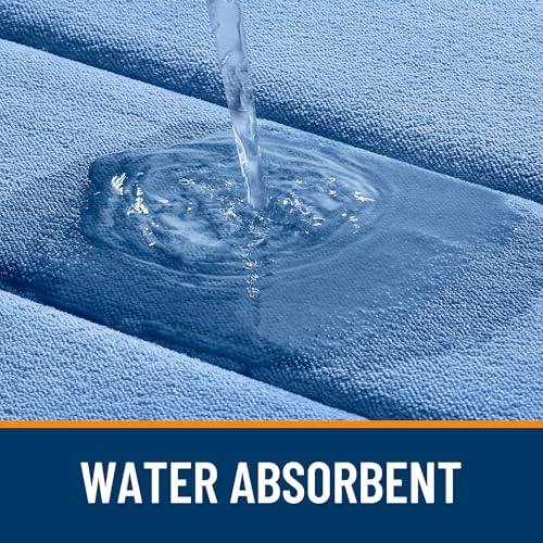 OLANLY Memory Foam Bath Mat 35x16, Super Soft and Absorbent Bathroom Rugs - Image 4