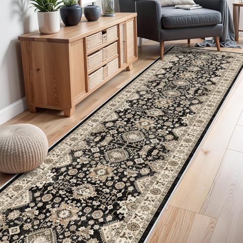 Washable Hallway Runner Rug 3x15: Non Slip Runner Rugs with Rubber Backing - Image 2