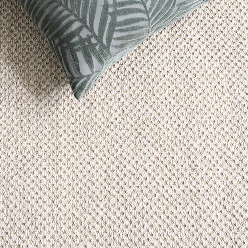 SAFAVIEH Natural Fiber Accent Rug 2'6"x4' Textured, Marble NF143D - Image 4