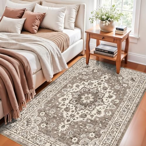 4x5 Area Rugs for Living Room: Perfect for for Entryway Kitchen Kids Room - Image 3