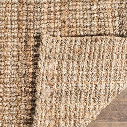SAFAVIEH Natural Fiber Runner Rug 2x10 Jute Knotted, Natural NF447A - Image 4