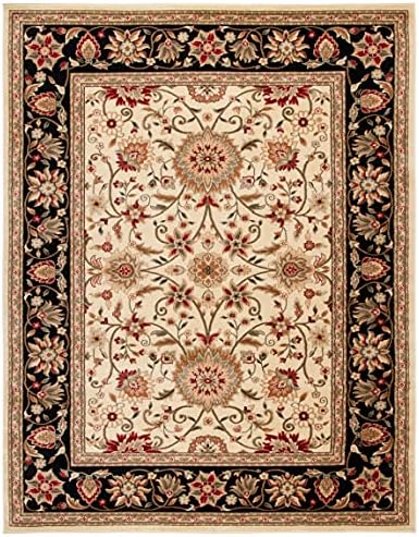 SAFAVIEH Lyndhurst Area Rug 8x10, Large Ivory & Black LNH212B - Image 3