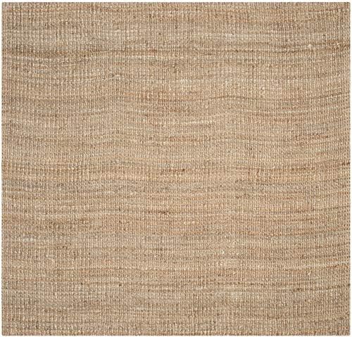 SAFAVIEH Natural Fiber Square Rug 11', Jute Knotted Natural NF447A - Image 2